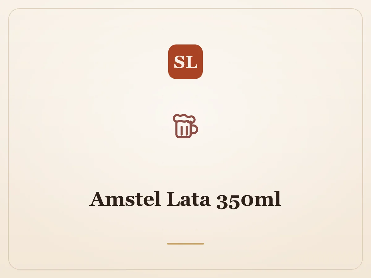 Amstel Lata 350ml