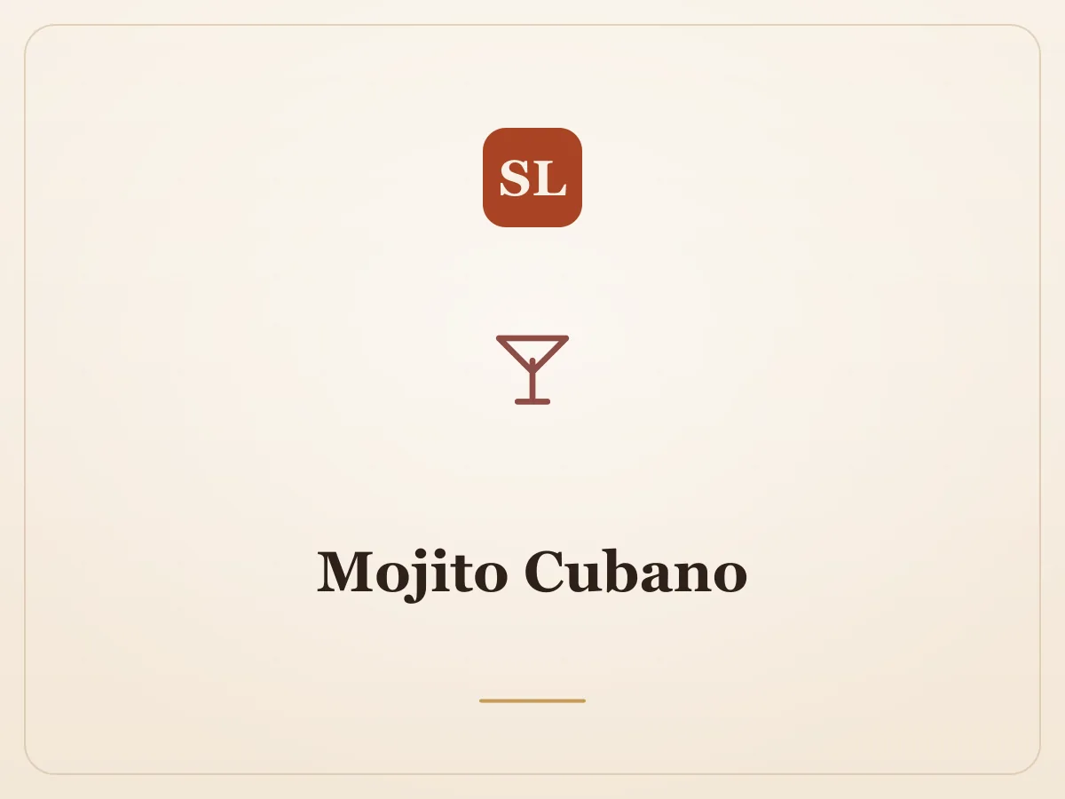Mojito Cubano