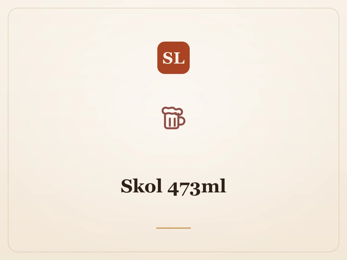 Skol 473ml