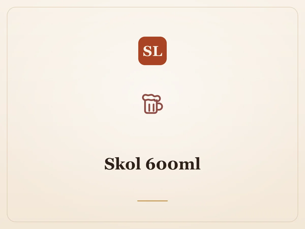 Skol 600ml