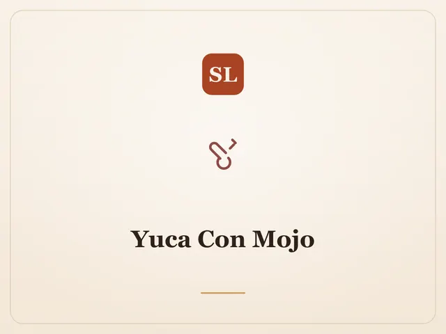 Yuca Con Mojo